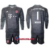 Virallinen Fanipaita + Shortsit Maalivahdin Pitkähihainen FC Bayern München Manuel Neuer 1 Vieraspelipaita 2021-22 - Lasten